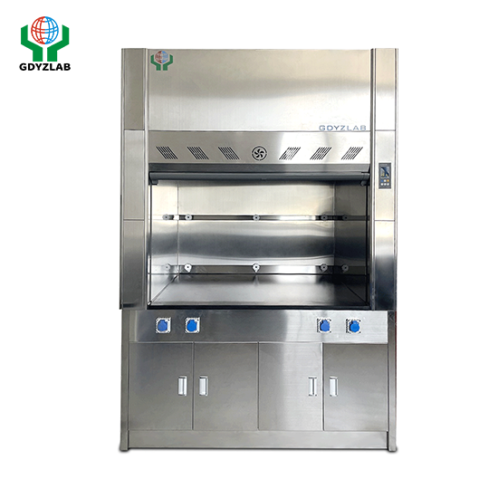 Seamless Welded Cleanroom-Grade Durable SS304 Fume Hood