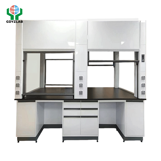 Affordable Chemical Resistant Ventilation All-steel Lab Fume Hood